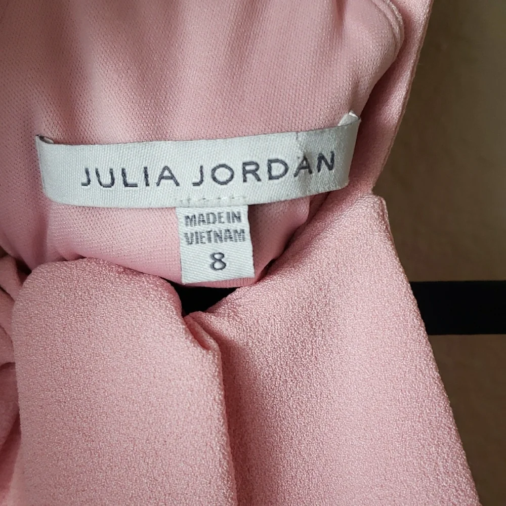 Julia Jordan Blush Halter Jumpsuit - Picture 3 of 9